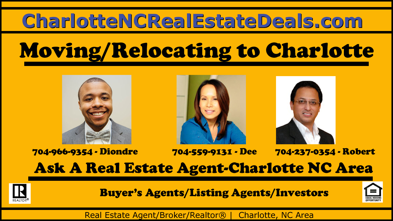 18-Relocating Moving to Charlotte NC Where To Live Real Estate Agent Help