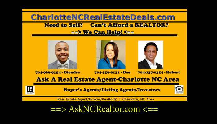 19-Need to Sell Your House-Charlotte, NC-Can’t afford a REALTOR®? Foreclosure help?