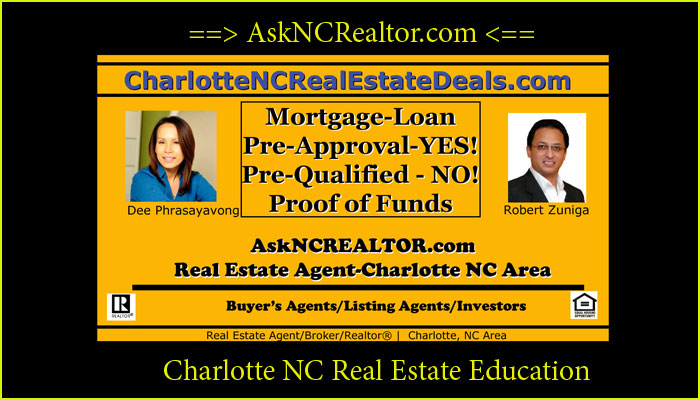28-Charlotte-Real Estate Mortgage Loan Pre Approval Information