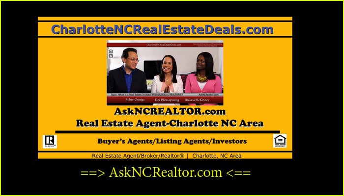 29-Charlotte Real Estate Investor Friendly Agents Realtors-Help Available